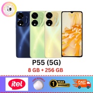 ITEL P55 5G (8GB+256GB ) 50MP Dual Clear Camera | Revolutionary Speed With 5G Network | 5000mAh