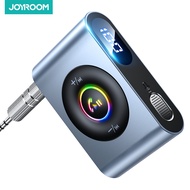Joyroom Upgraded Bluetooth 5.3 Car Adapter Noise Canceling 3.5mm AUX Magnetic Wireless Audio Receiver for Car Home Stereo