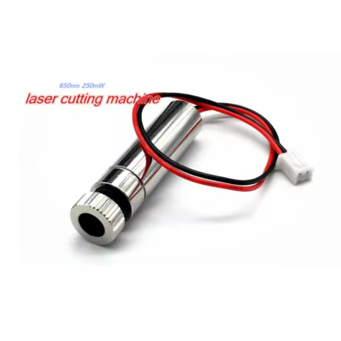 650nm 250mW High Power Red Laser Cutting Machine 3.3V 5V DIY Engraving Machine Wood Chip Plastic Bam
