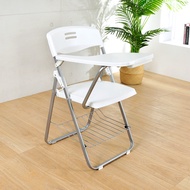 [特價]LOGIS 輕IQ桌板型折合椅 折疊椅 培訓椅 S01A-W/B白色