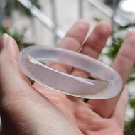 Glass Bottom Ice Strip Purple Genuine Circle 53.8 Circle 3D: 53.8-10.8-6.7 Purple Bracelet