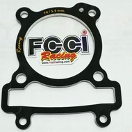BLOCK GASKET LC135/Y15ZR 74mm(alloy/fcm)