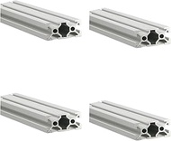 Silver 2040 Aluminum Extrusion Profile European Standard Linear Rail 2040 Aluminum Profile Frame Mac