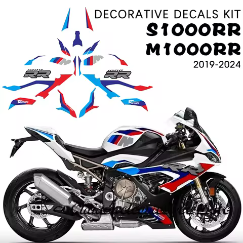 For BMW S1000RR M1000RR Motorcycle Decorative Decals M 1000RR S 1000 RR Accessories Complete Sticker