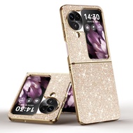 Glitter Casing OPPO Find N2 Flip N3 Flip Case N2Flip N3Flip Blingbling Cover With Electroplating