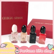 Ar-m-ani Si Passione Eau De Parfum Perfume Set 7ml*4 น้ำหอมมินิเซ็ต4ขวด เซ็ตของขวัญ