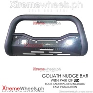 Ranger Ford Everest 2015-2022 Golliath Na May Led Nudge / Bull Bar Front Bumper Hard Steel - Thaila