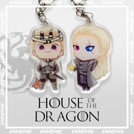 House Of The Dragon Daemon Aemond Targaryen keychain from ENNEMIE