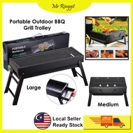 Mr Ringgit  Medium / Big Size Portable BBQ Grill Outdoor Folding Barbecue Outdoor Charcoal Grill BBQ Grill