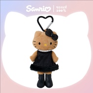 (แท้ จากญี่ปุ่น )sanrio พวงกุญแจคิตตี้ขายาว ชุดสีดำ Hello kitty gogo gal น้องคิตตี้ขายาวรุ่นติดแกรม