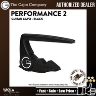 G7th Performance 2 Capo For Acoustic Classical Electric Guitar - Black (Performance 2 / Performance2