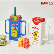 [Made in Korea] HARIBO Prevent Squeezes Folding Drink Holder Milk Fruit Juice Beverage Paper Pack Dr