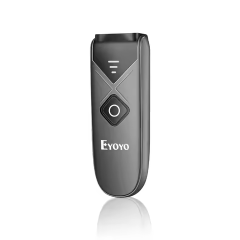 Eyoyo EY-015 Mini USB/Bluetooth Wireless & Wired Barcode Scanner 1D/2D/QR/PDF417 for iPad, iPhone, A