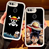 G-75 One Piece Casing for OPPO A11K F9 Pro A7 F7 A12 A5S F5 A12s Black and White