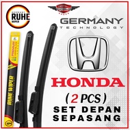 [1 PASANG] Honda Accord City Civic FD FB FE FC BRV HRV CRV Jazz  Stream Ruhe Germany AAA Rubber Prem