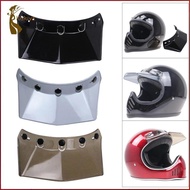 [kokiya] 5-Snap Helmet Peak Open Shield Retro Motorcycle Helmet Sun Visor Protective Shield