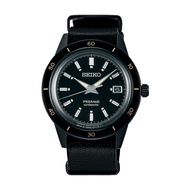 [Watchspree] Seiko Presage (Japan Made) Automatic Black Leather Strap Watch SRPH95J1