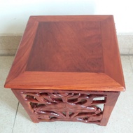 Nhat Son lotus flower - lotus flower - rosewood base