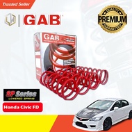 Honda Civic FD FD2 1.8 / 2.0 (2006-2011) - Gab SP Series Lowered Sport Spring