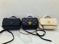 TORY BURCH 湯麗柏琦 Willa小香風菱格鏈條包 牛皮皮質 尺寸_21158