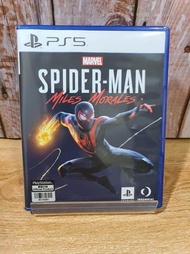 แผ่นเกมส์ Ps5 (PlayStation 5) เกมส์  Spiderman Miles morales.