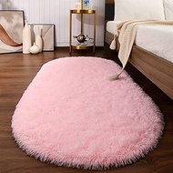 Softlife Fluffy Rugs For Bedroom, Shag Cute Area Rug For Girls And Kids Baby Room Home Decor, 2.6 X 