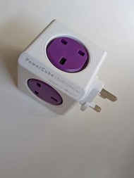 5 outlet power cube multiplier powercube HK plug with fuse. Lai king mtr or sf express