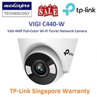 TP-LINK VIGI C440-W VIGI 4MP Full-Color Wi-Fi Turret Network Camera - 3 Year Local TP-Link Warranty