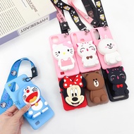 Case Disneii Plus Dompet Dan Tali Realme C11 2020 -  C11 2021 (Indah ACC)