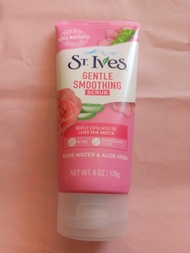 聖艾芙 玫瑰 蘆薈 磨砂洗面膏 170G St.Ives Gentle Smoothing Scrub