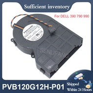 New CPU Cooler PVB120G12H-P01 12V DC Brushless Fan 0.75A 4Lines Computer Radiator For DELL 390 790 9