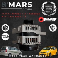 100% New Alternator [27060-BZ110] TOYOTA AVANZA 1.3, PERODUA MYVI LAGI BEST 1.3 4PIN 85AMP 4PK (Blac