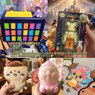 炒到$3xx、日本帶回、日本東京迪士尼絕版怪獸大學阿布收納桶 爆谷桶 怪獸公司阿boo $239、、日本絕版美女與野獸貝兒公仔 bear brick造型熊收藏公仔  $79.9運費順豐到付（$99.9