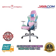 AVF Gaming Freak Trixie Throne Gaming Chair -  White / Pink