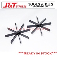 80mm Plastic Paddle Wheel for RBT Project DIY Aerator Solar Boat RC Ship [Roda Dayung utk Kapal Sola