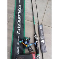 Seahawk Explorer FJ+Devil Craft Cetus Attack 800Sw 1set Fishing Rod&Reel