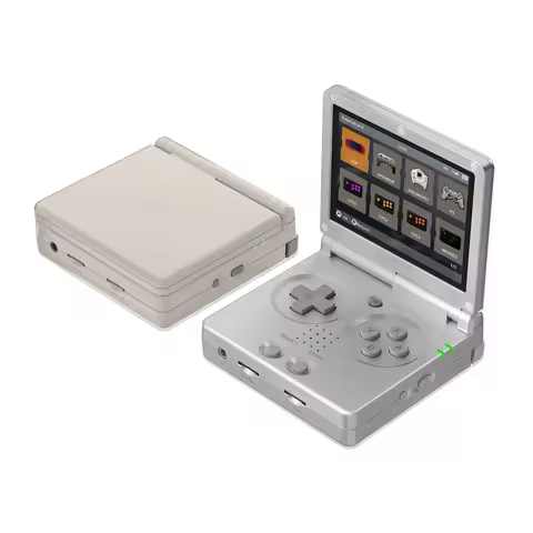 ANBERNIC RG35XXSP Flip Game Console 3.5'' IPS Screen Mini HDMI Output WiFi Bluetooth 4.2 E-book Linu