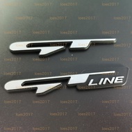 GT LINE KIA Tail Mark Car Rear Side Word Labeling STONIC PICANTO EV6 SPORTAGE
