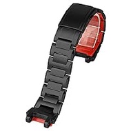 Black Red Bottom Stainless Steel Replacement Watch Band G-Shock MTG-B1000 Men Watch Band Bracelet Accessories Brilliant