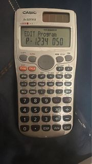 全新casio(FX50-II)科學計算機（包4個program+影片教學）