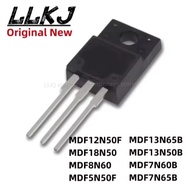 5PCS MDF12N50F MDF18N50 MDF8N60 MDF5N50F MDF13N65B MDF13N50B MDF7N60B MDF7N65B TO-220F MOS FET