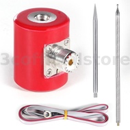 5.6M/16.4FT QRP Antenna 14M-30MHz 300W HF Antenna Stainless Steel 1/4 Wavelength for USDX Radio