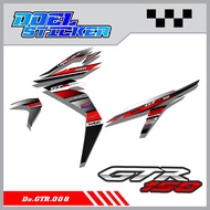 STICKER STRIPING GTR 150 - STICKER STRIPING LIST VARIATION HOLOGRAM, CHROME GTR 150 DOEL 008