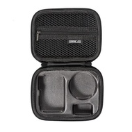 For DJI Action 4 Carrying Case Storage Bag PU Leather Portable Shoulder Bag for DJI Osmo Action 4 Ca
