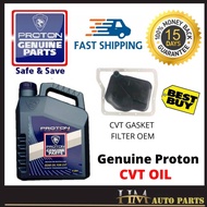 Genuine Proton ATF CVT Gear Oil - FLX / Preve / Exora Bold / Saga VVT / Persona VVT , IRIZ (4Liter) 