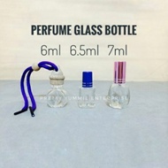 Perfume Glass Bottle 6ml/ 6.5ml/ 7ml or 14ml