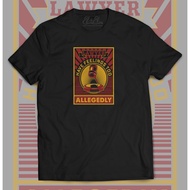 Lawyer Advocate T-shirt Lawyer T-shirt Justice 08 Cotton combed T-shirt