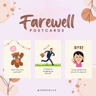 [SG Seller] Farewell Postcards Singlish Cringe Friendship Cheesy Funny
