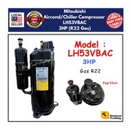Mitsubishi AirCond/Chiller Compressor 3HP (R22 Gas) Model : LH53VBAC
