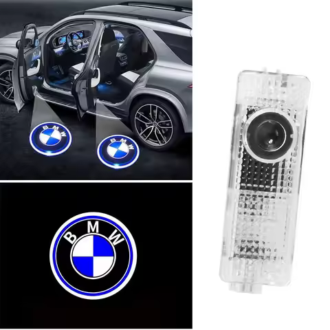 BMW 2Pcs Auto Lamp Door Projector Light For BMW F02 F10 F15 F30 F32 F80 F82 G20 G26 G30 M4 M5 G08 X3